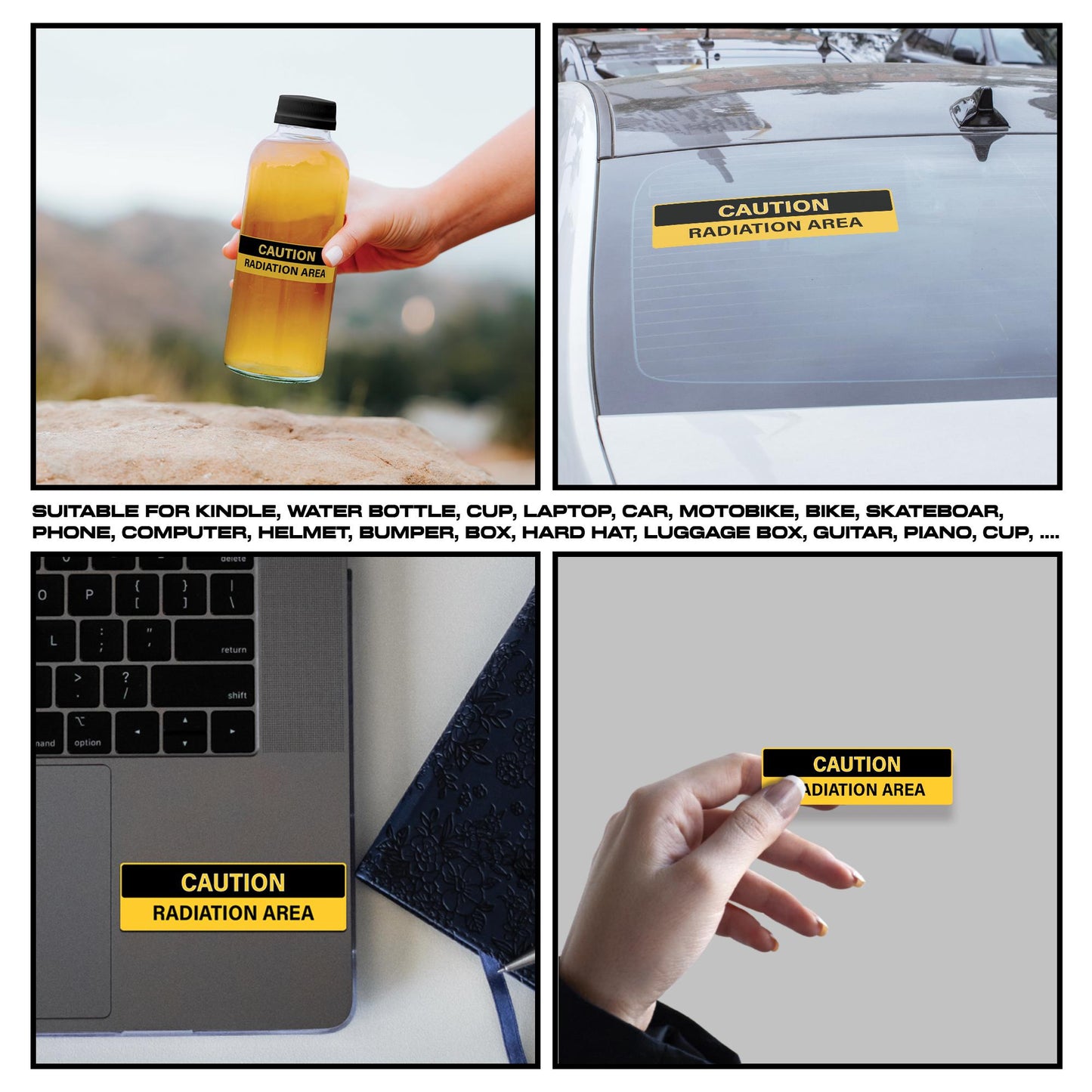 Custom Car Magnet Sticker: Weatherproof Vinyl, Two-Tone Colors