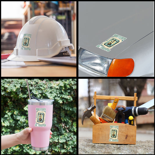 Switches Be Trippin Sticker Sticker Funny Lineman Sticker Electrician Sticker Waterproof Vinyl Decals for Car Truck Laptop Helmet Water Bottles Bicycle Luggage Stickers