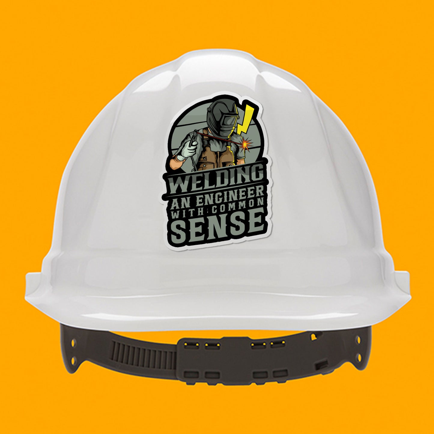 Welding An Engineering With Common Sense Stickers Welder Funny Quote Stickers Waterproof Vinyl Decals for Car Truck Laptop Helmet Water Bottles Bicycle Luggage Stickers