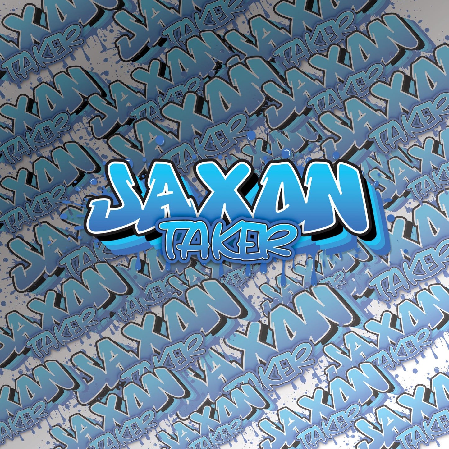 Custom Name Sticker Waterproof: Personalized Graffiti Style Vinyl Decals, Die-Cut Name Labels for Water Bottles, Laptops, Lunchbox