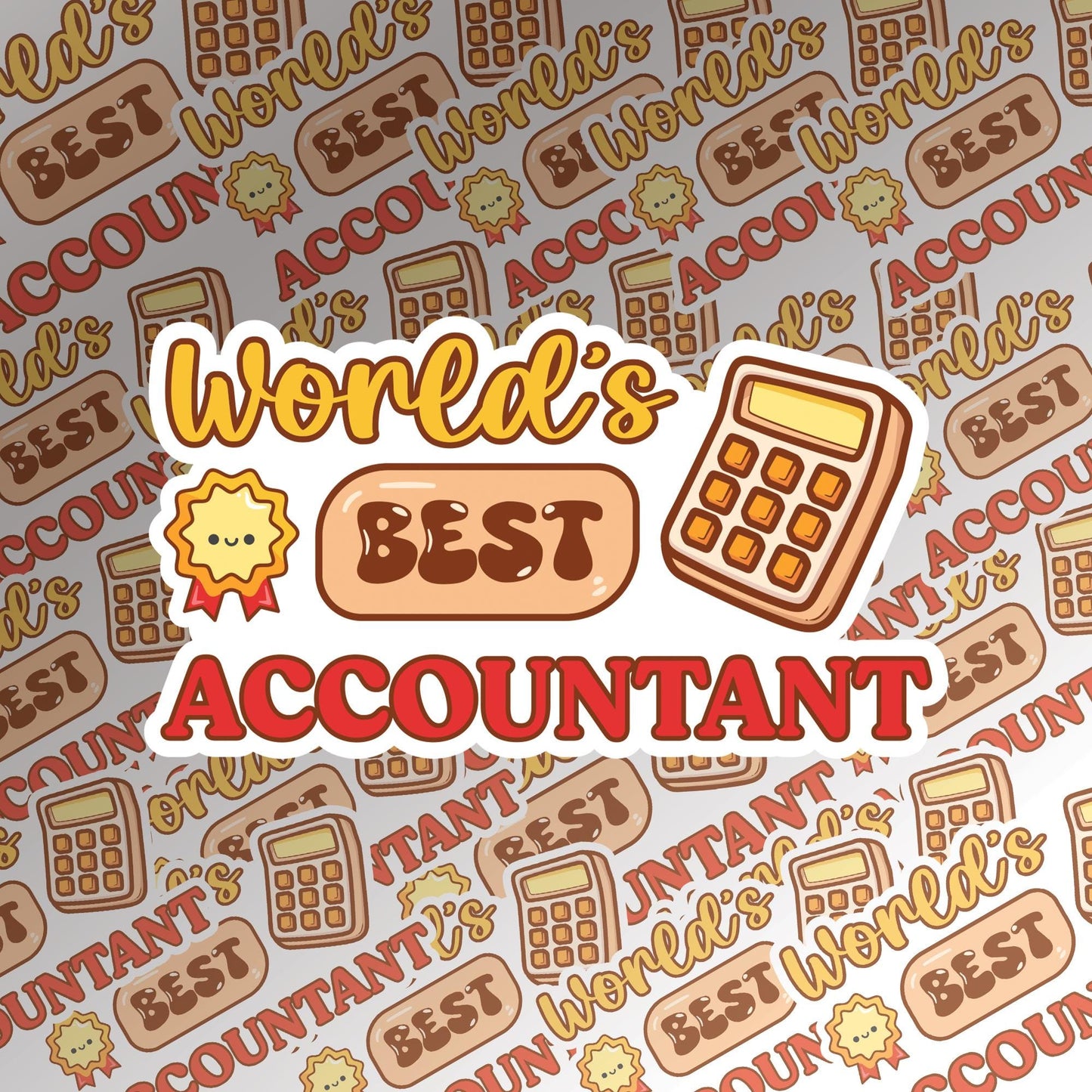 CPA Accountant Sticker Sheet (10 pcs) - Funny Waterproof Vinyl Decals