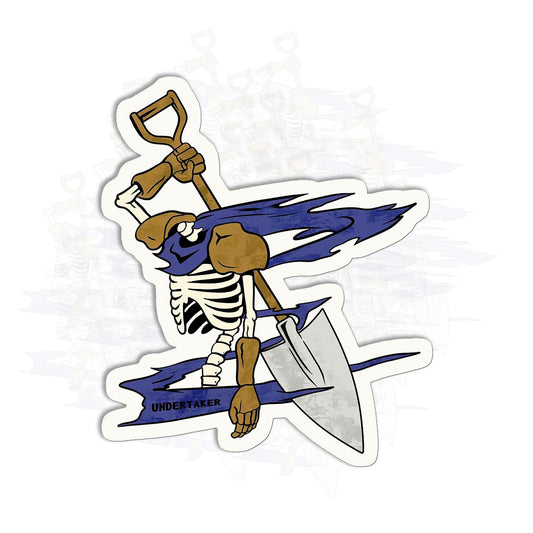 Undertaker Vinyl Sticker: Funny Weatherproof Decal for Laptop, Car