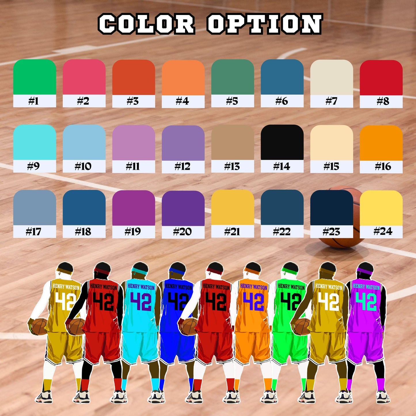 Personalized Basketball Player Sticker: Custom Name & Number Decal