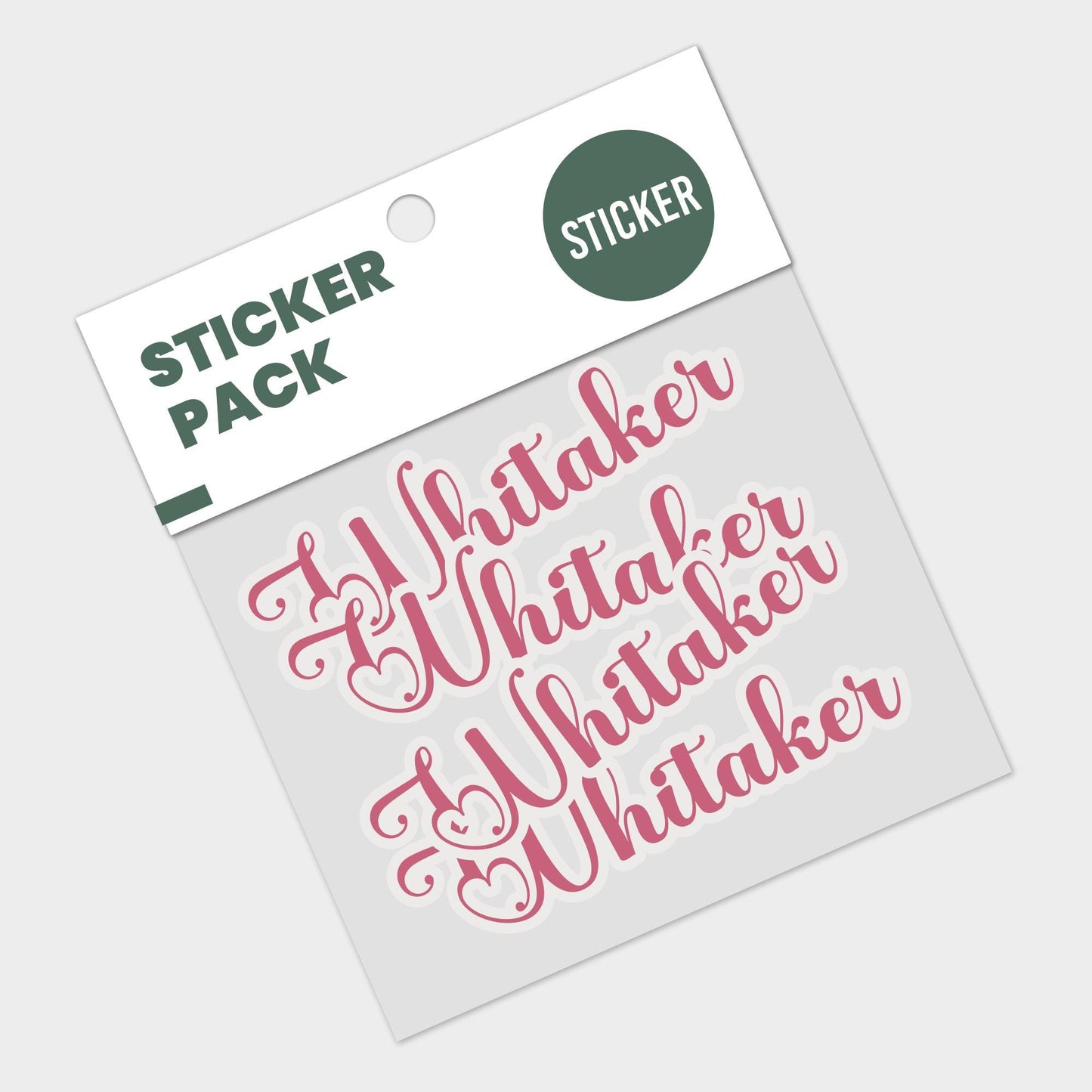 Custom Name Sticker: Waterproof Vinyl Decal for Water Bottles, Laptops