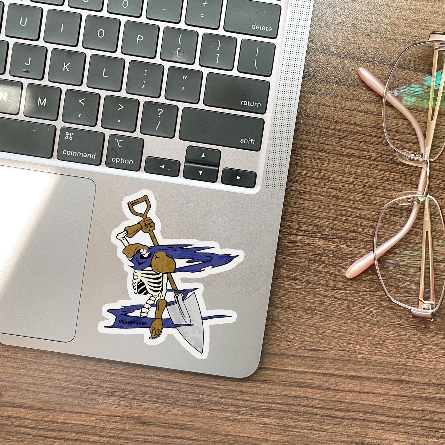 Undertaker Vinyl Sticker: Funny Weatherproof Decal for Laptop, Car