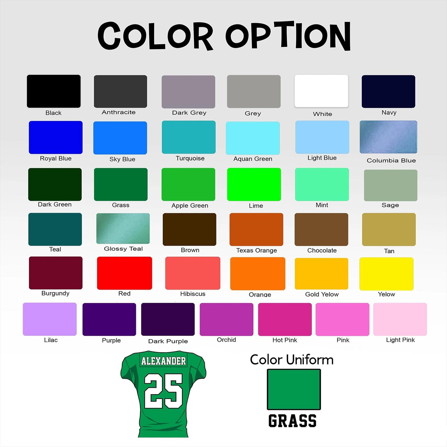 Custom Football Name and Number Sticker: Waterproof Vinyl Decal for Water Bottles, Football Helmet