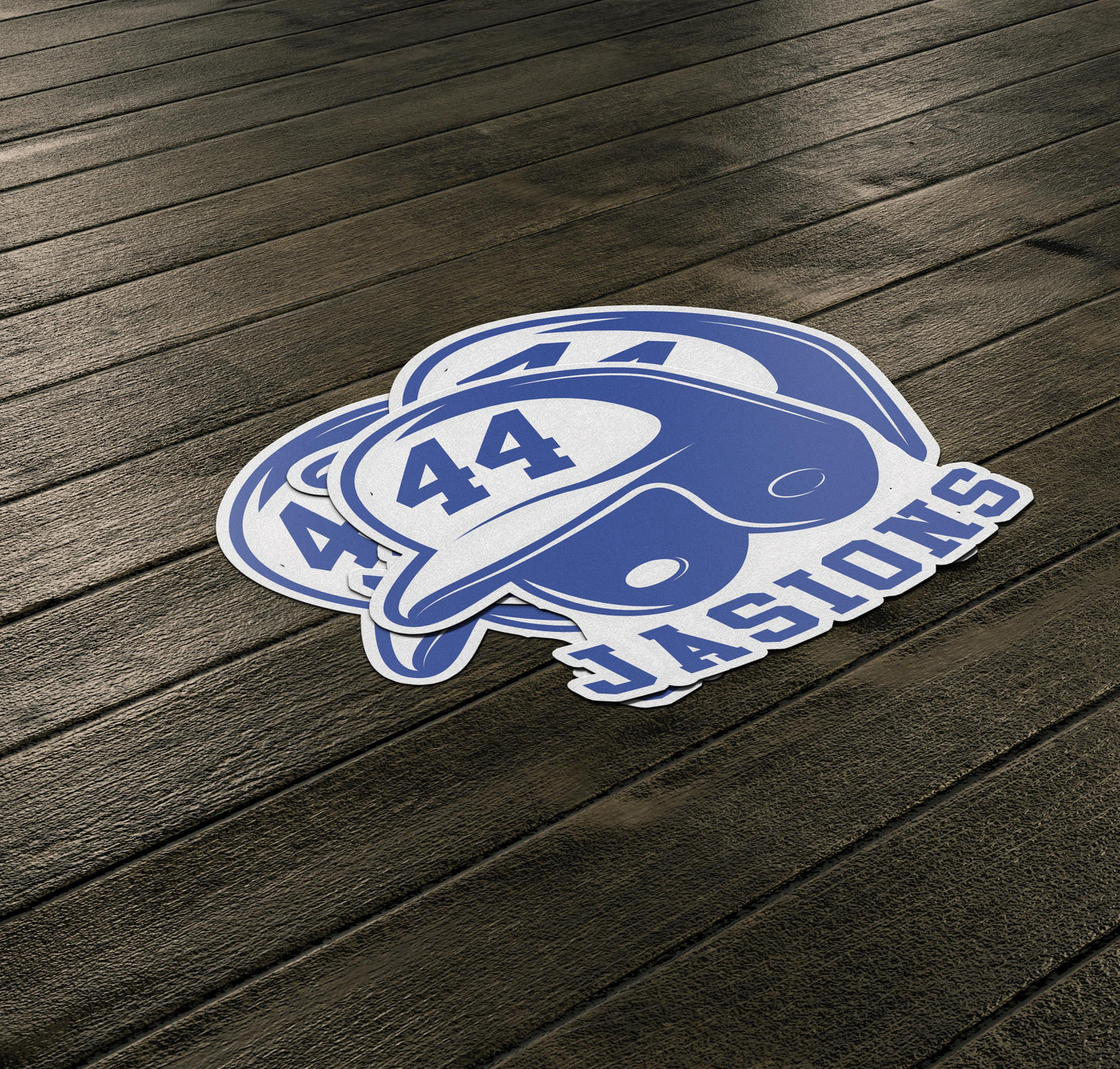 Custom Baseball Name Sticker: Personalized Vinyl Decal for Helmet, Laptop