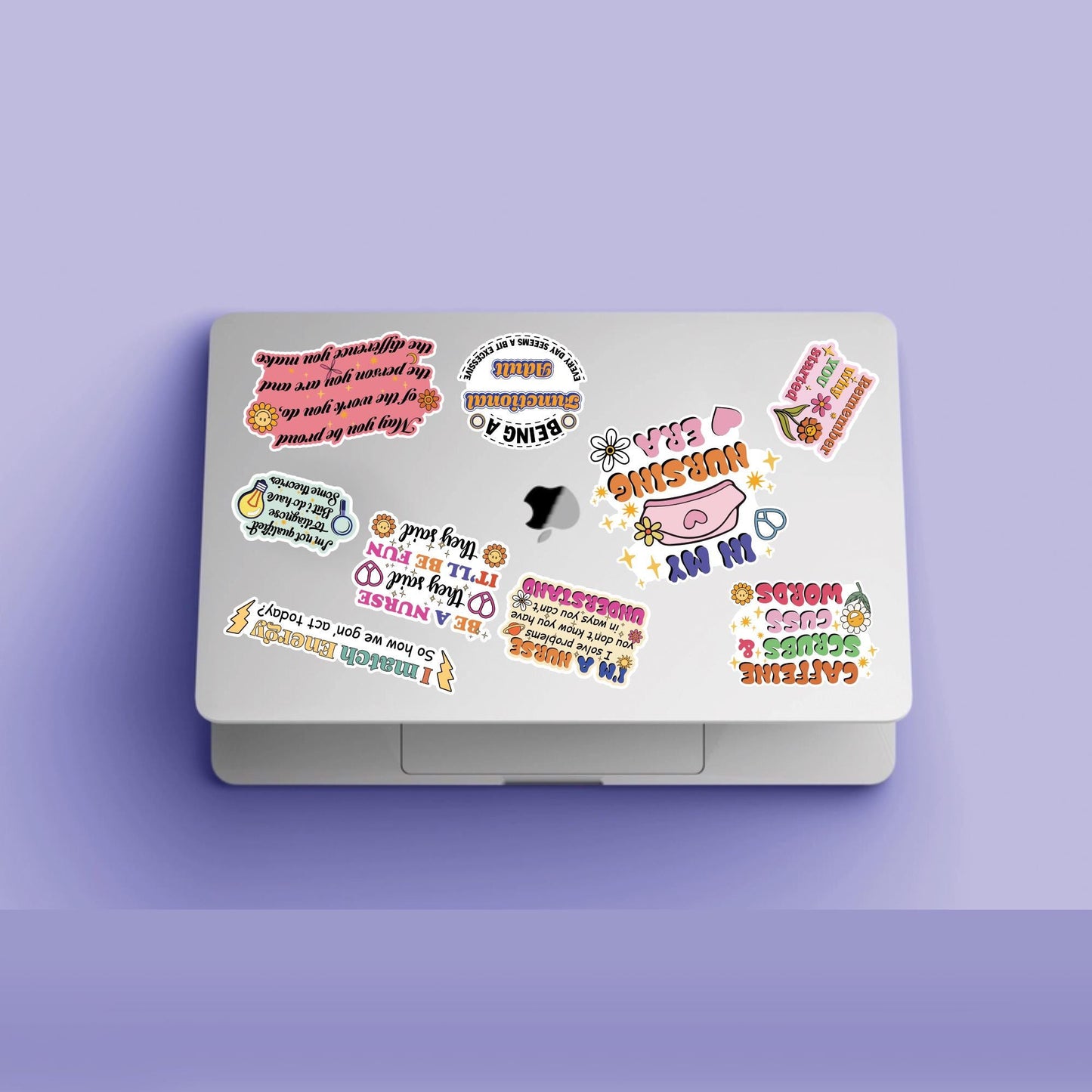 Nurse Sticker Pack: Funny Medical Decals - Waterproof Vinyl (10-Pack)