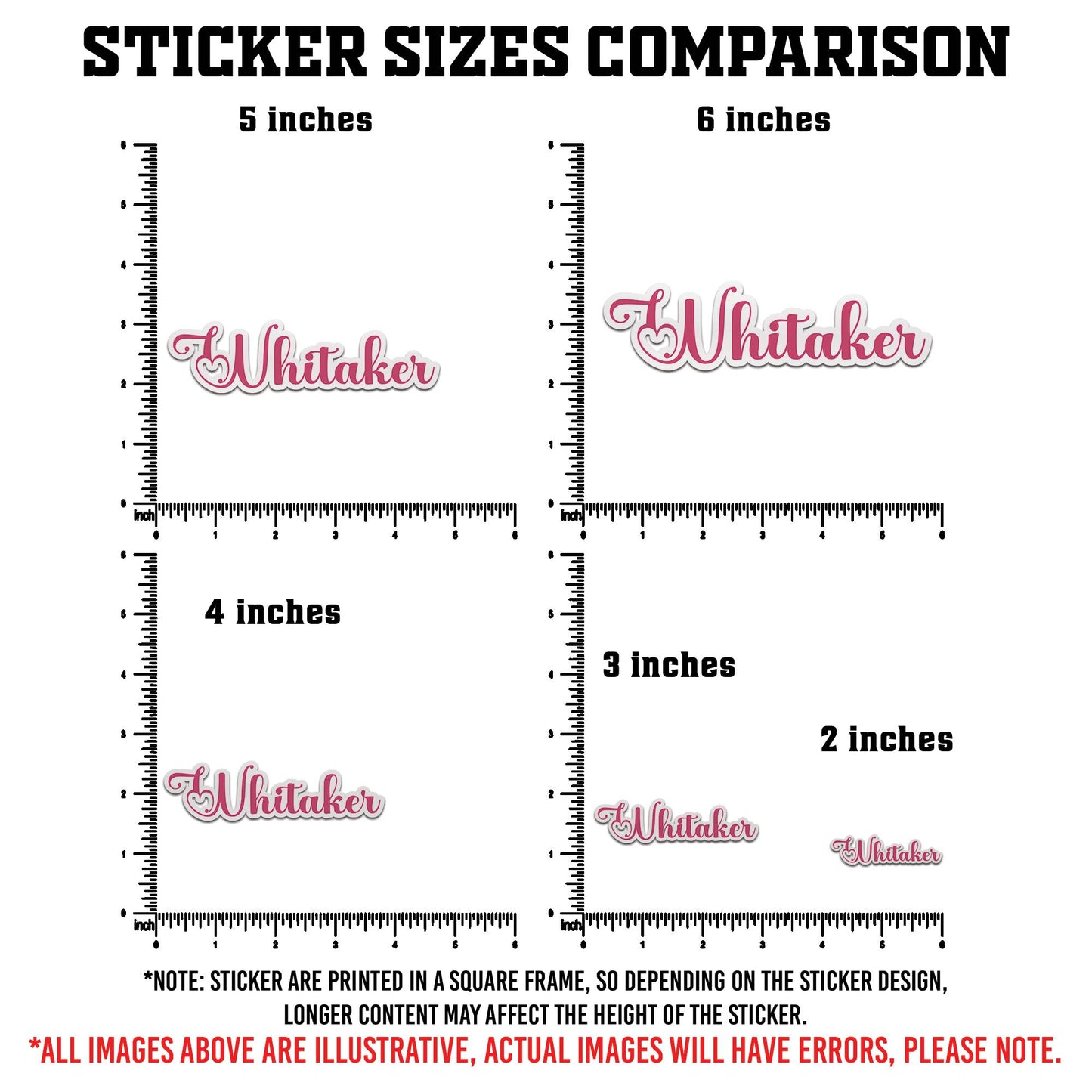 Custom Name Sticker: Waterproof Vinyl Decal for Water Bottles, Laptops