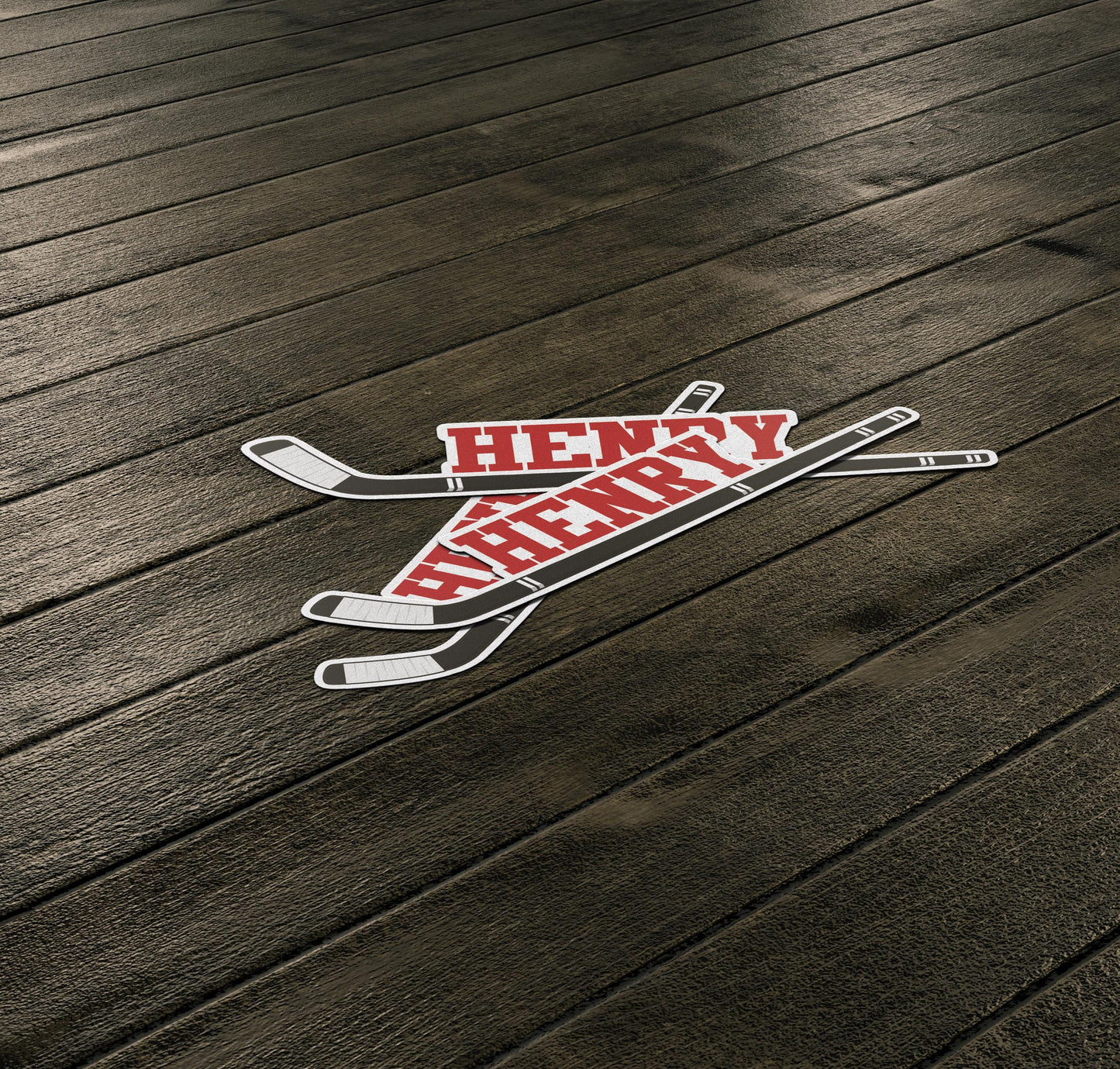 Custom Golf Name Vinyl Decal: Personalized Water Bottle, Laptop Sticker