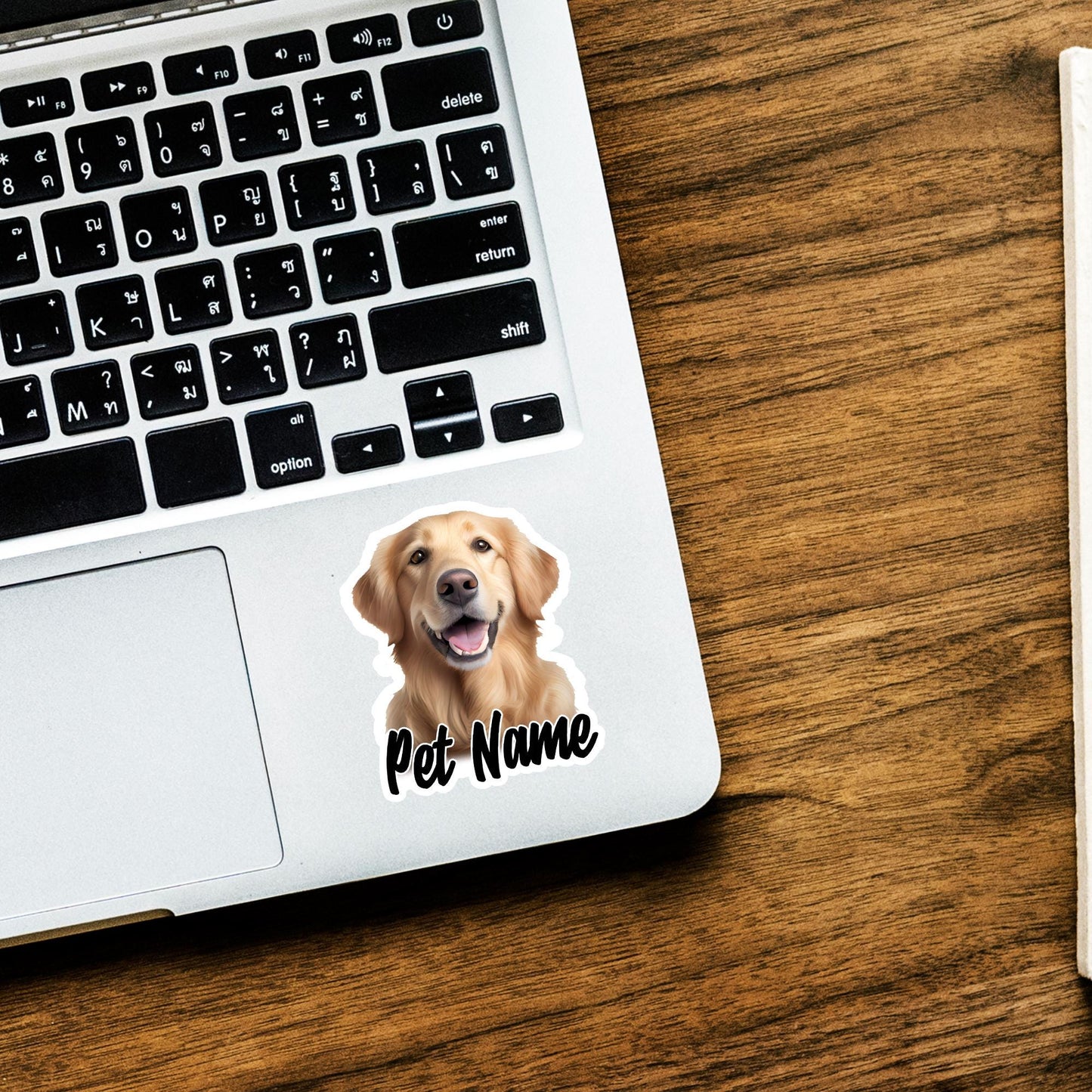 Custom Pet Portrait Sticker: Waterproof Dog & Cat Decal