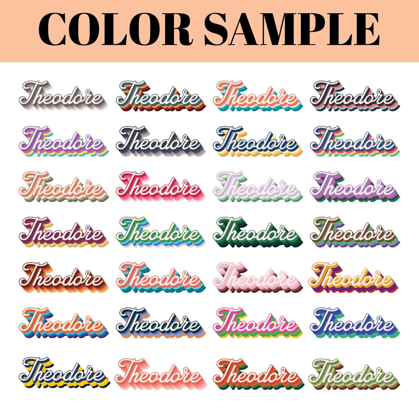 Custom Stickers with Lettering, Personalized Vinyl Decals - Waterproof Name Labels for Water Bottles, Laptops, Planners