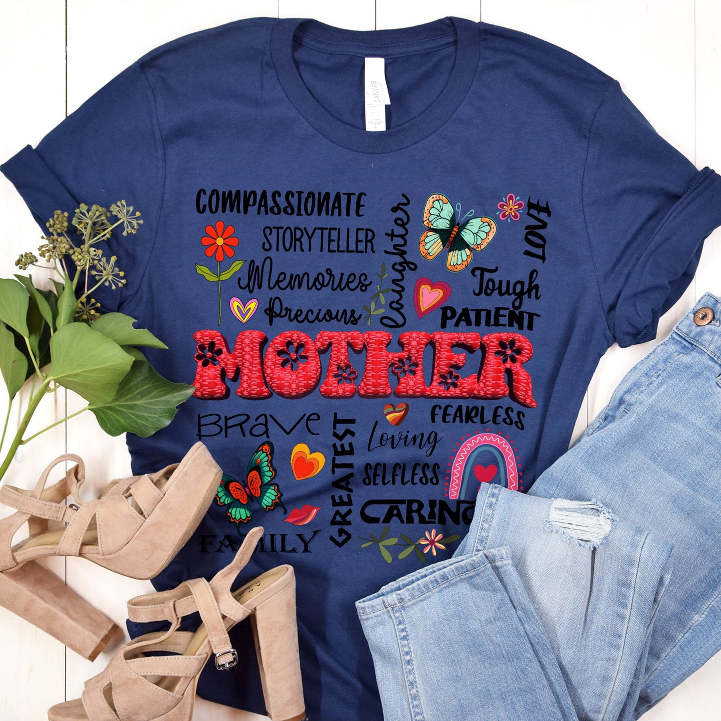 Retro Mom Quote PNG: 3D Mother's Day Sublimation (Digital Download)