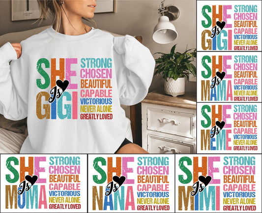 Personalized Mother's Day PNG Bundle: Retro Mom Life Design (Digital Download)