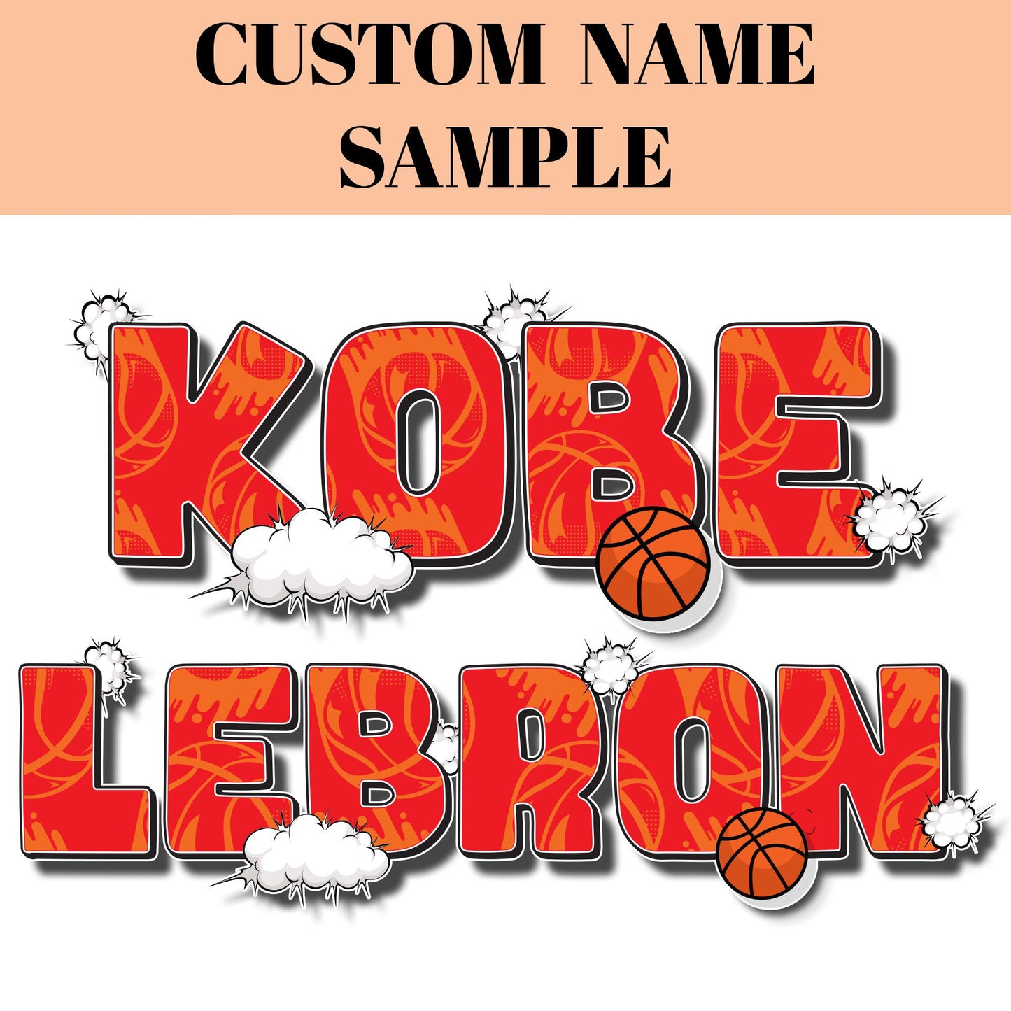 Custom Name Sticker, Personalized Basketball Sport Name Decal Sticker, Lover Sport Vinyl Sticker for Water Bottle Baseball Team Gifts Coach