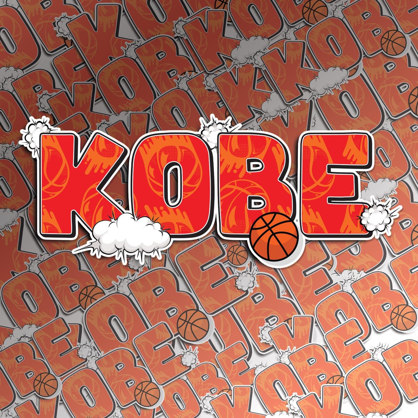 Custom Name Sticker, Personalized Basketball Sport Name Decal Sticker, Lover Sport Vinyl Sticker for Water Bottle Baseball Team Gifts Coach