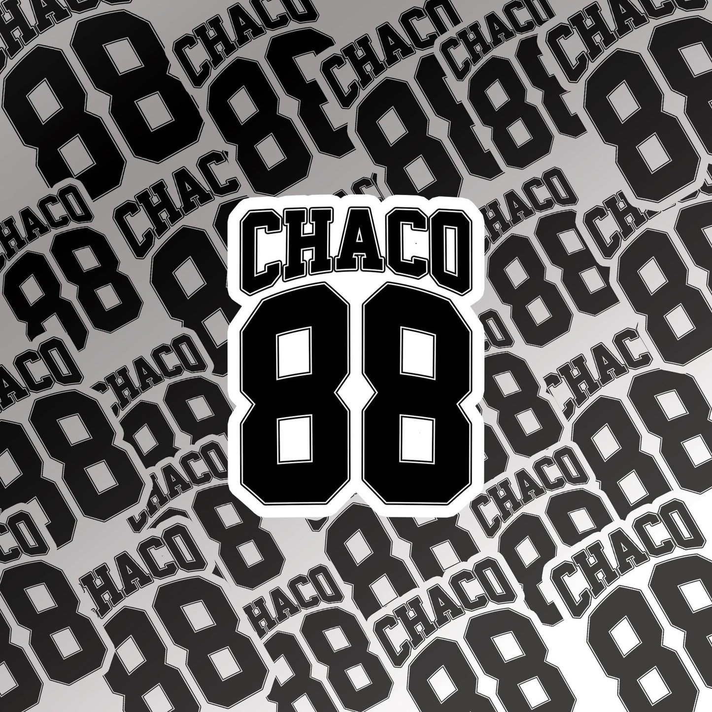 Custom Name & Number Vinyl Sticker: Personalized Water Bottle Decal, Custom Number Sticker for Laptop, Helmet, Kindle