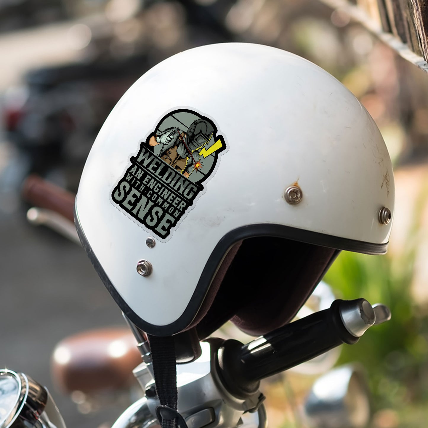 Welding An Engineering With Common Sense Stickers Welder Funny Quote Stickers Waterproof Vinyl Decals for Car Truck Laptop Helmet Water Bottles Bicycle Luggage Stickers