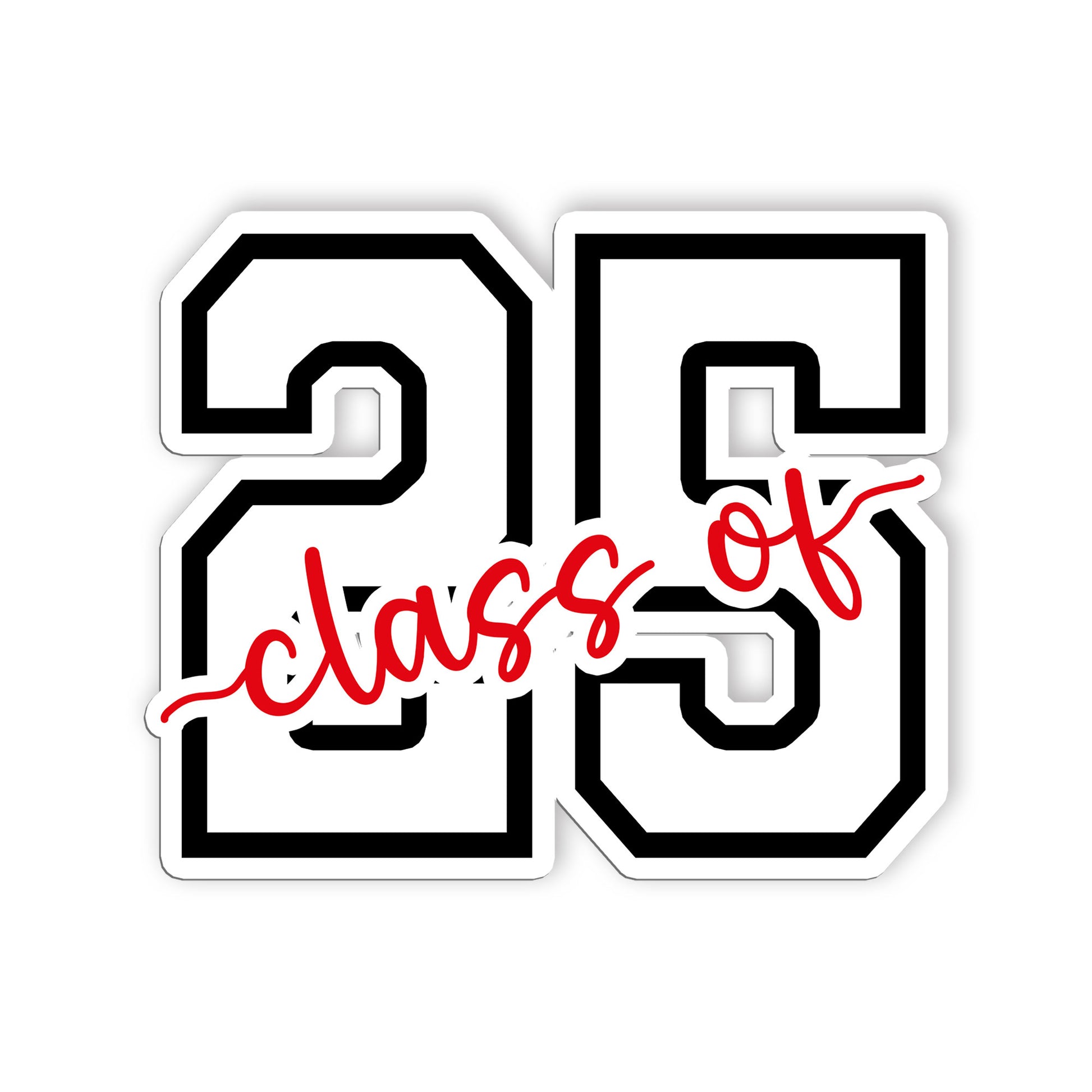 Class Of 2025 Stickers Funny Graduation School Stickers Senior Stickers Waterpro