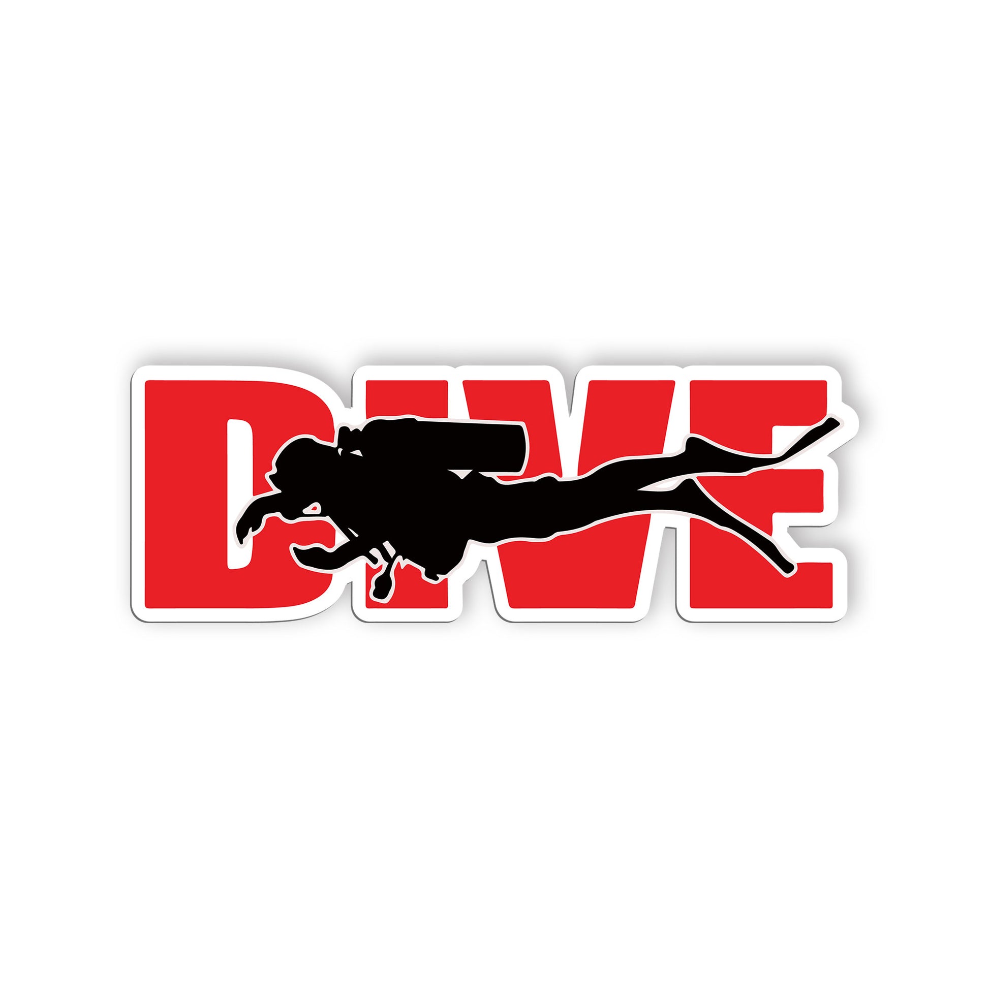 Diving Dive Sticker, Scuba Gear Stickers, Ocean Diving Vinyl Decals, Adventure S