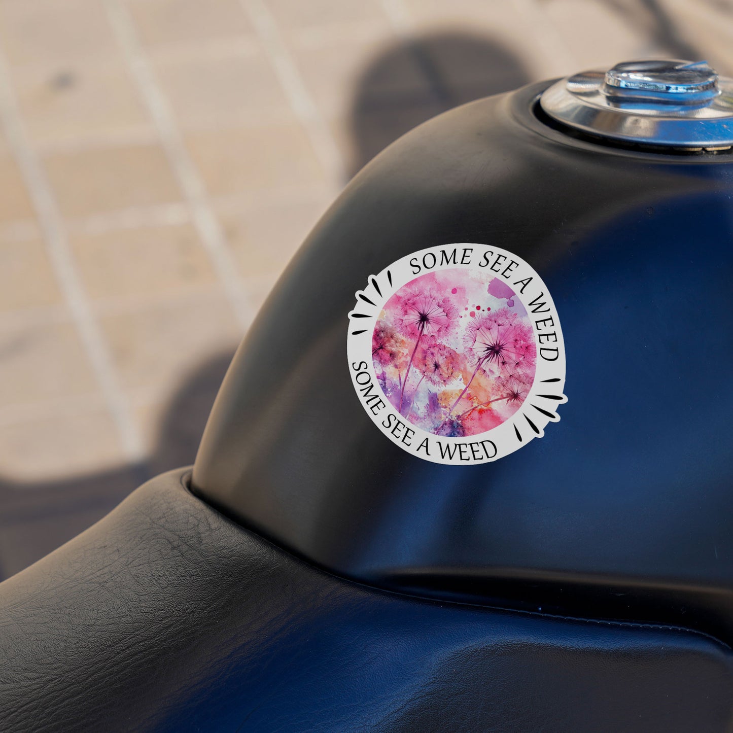 Some See A Weed Others See A Wish Stickers Dandelion Choose Gratitude Stickers Waterproof Vinyl Decals for Car Truck Laptop Helmet Water Bottles Bicycle Luggage Stickers