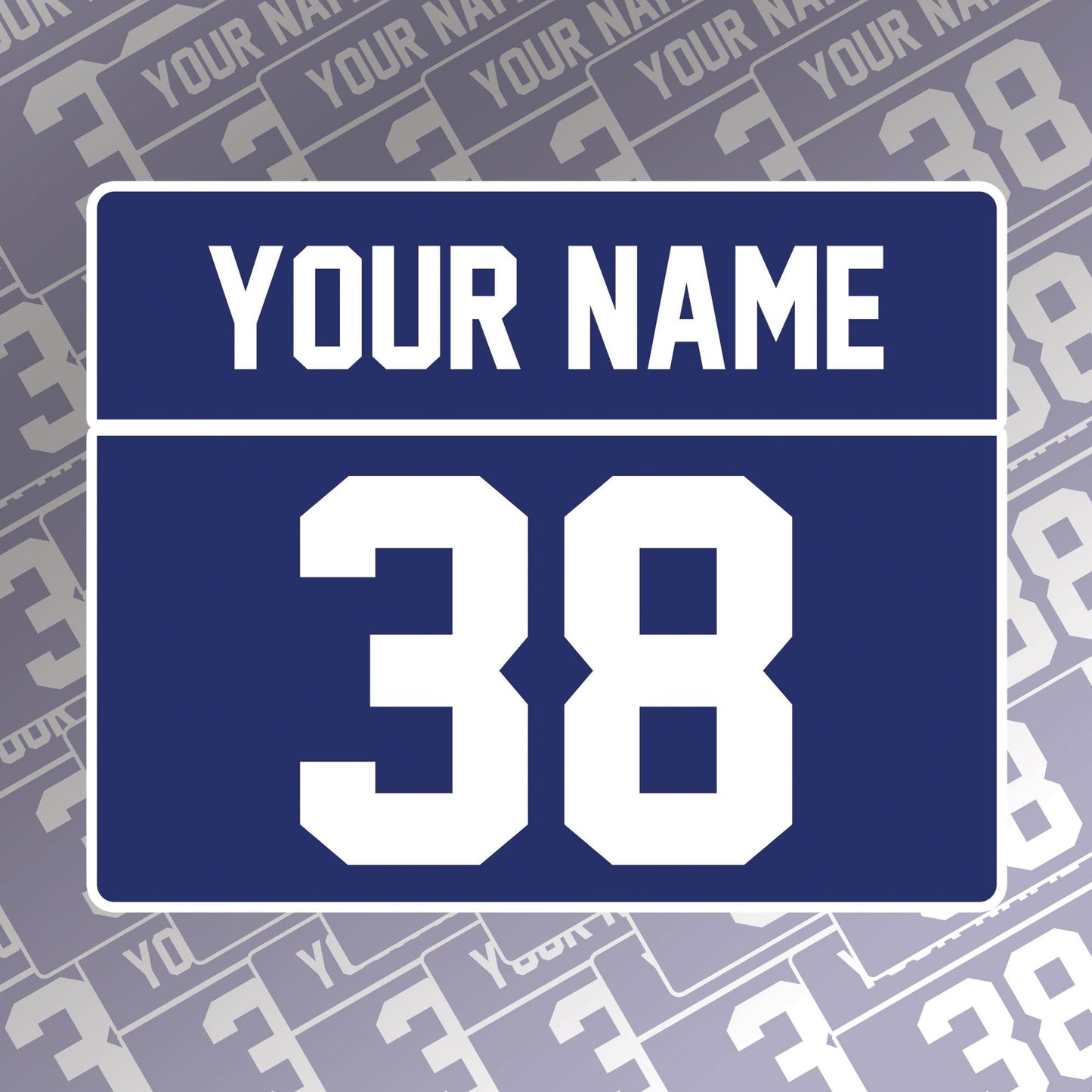 Custom Name Stickers for Team, Personalized Name and Number Vinyl Decals for Water Bottles, Laptops, Helmet, Baseball, Softball, Coach Gifts
