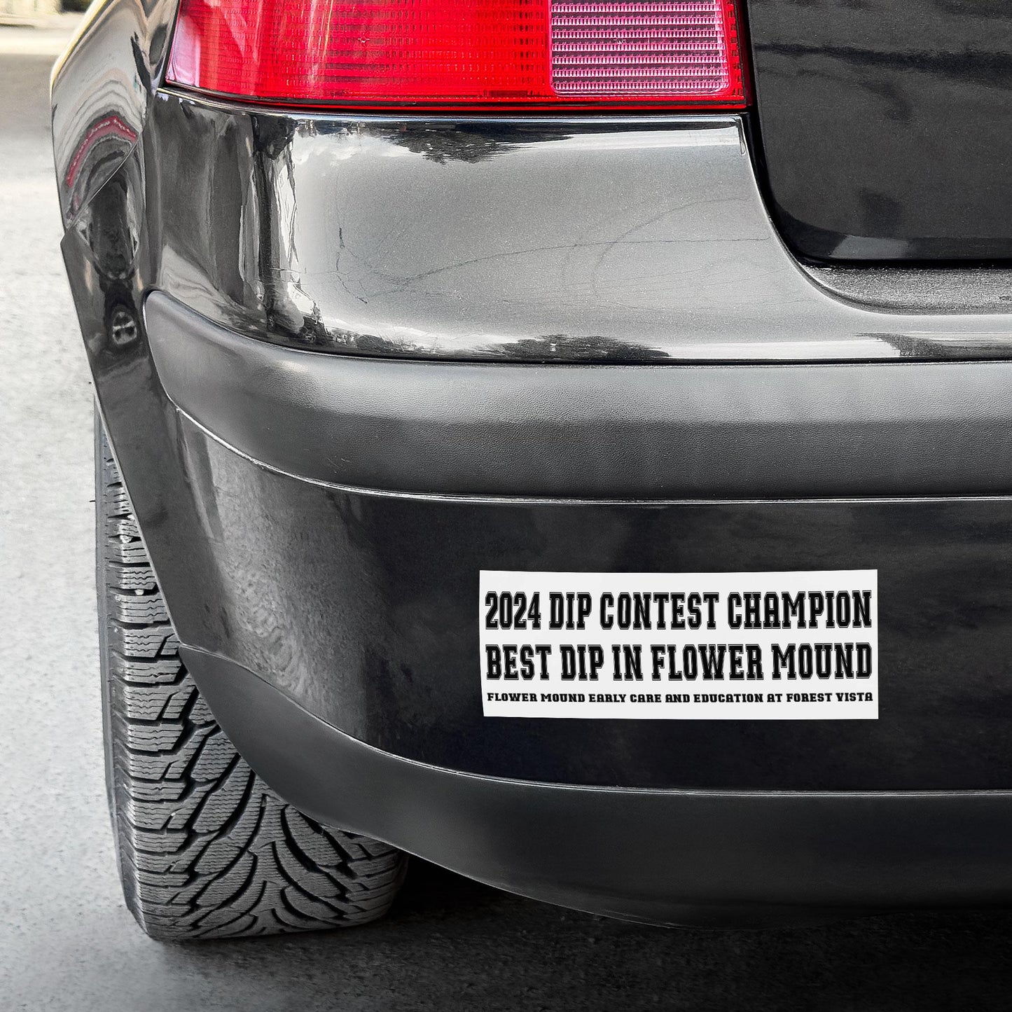 Custom Bumper Stickers, Water Resistant Vinyl Decal Stickers for Car, Truck, SUV, and more Vehicles Multiple Sizes, Personalized Sticker