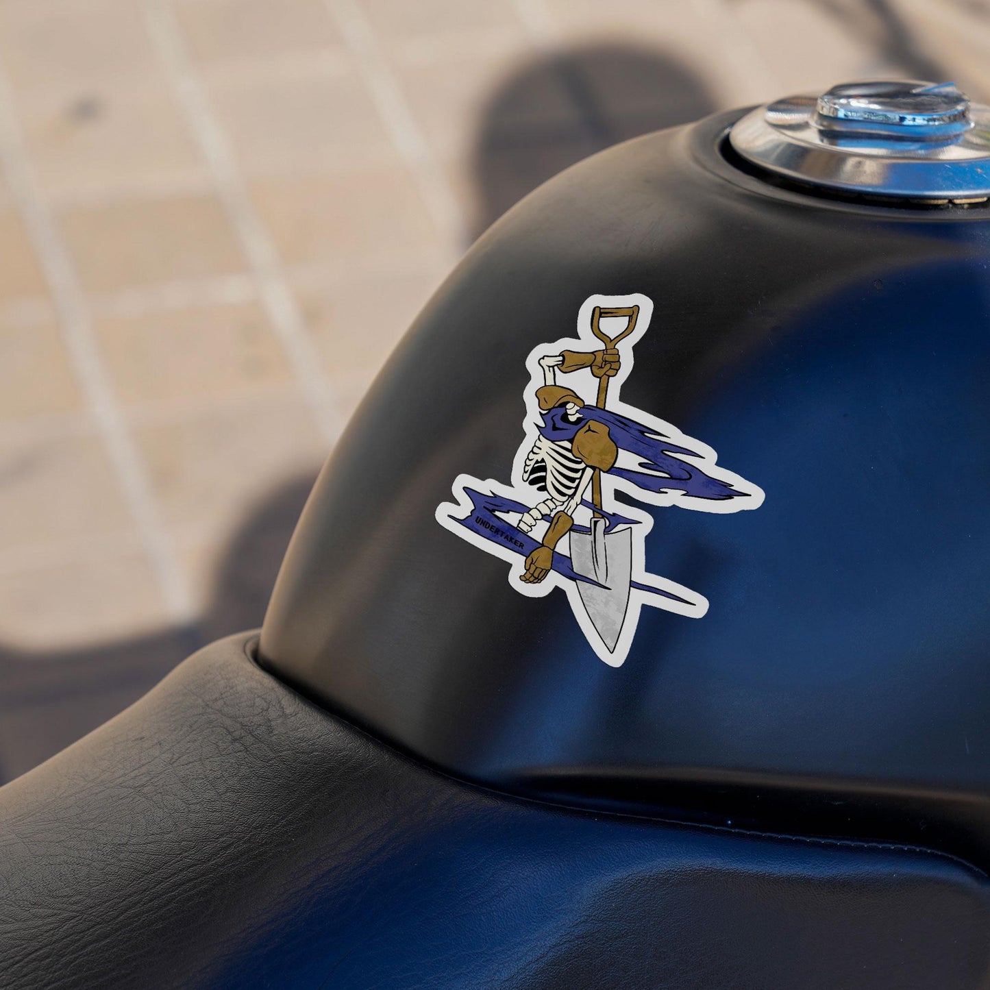 Undertaker Vinyl Sticker: Funny Weatherproof Decal for Laptop, Car