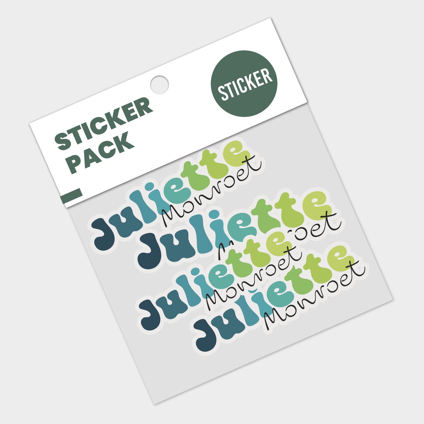 Custom Full Name Sticker, Personalized Waterproof Vinyl Sticker Name for Water Bottles, Laptops, Pack-bags and more for girls, ladies