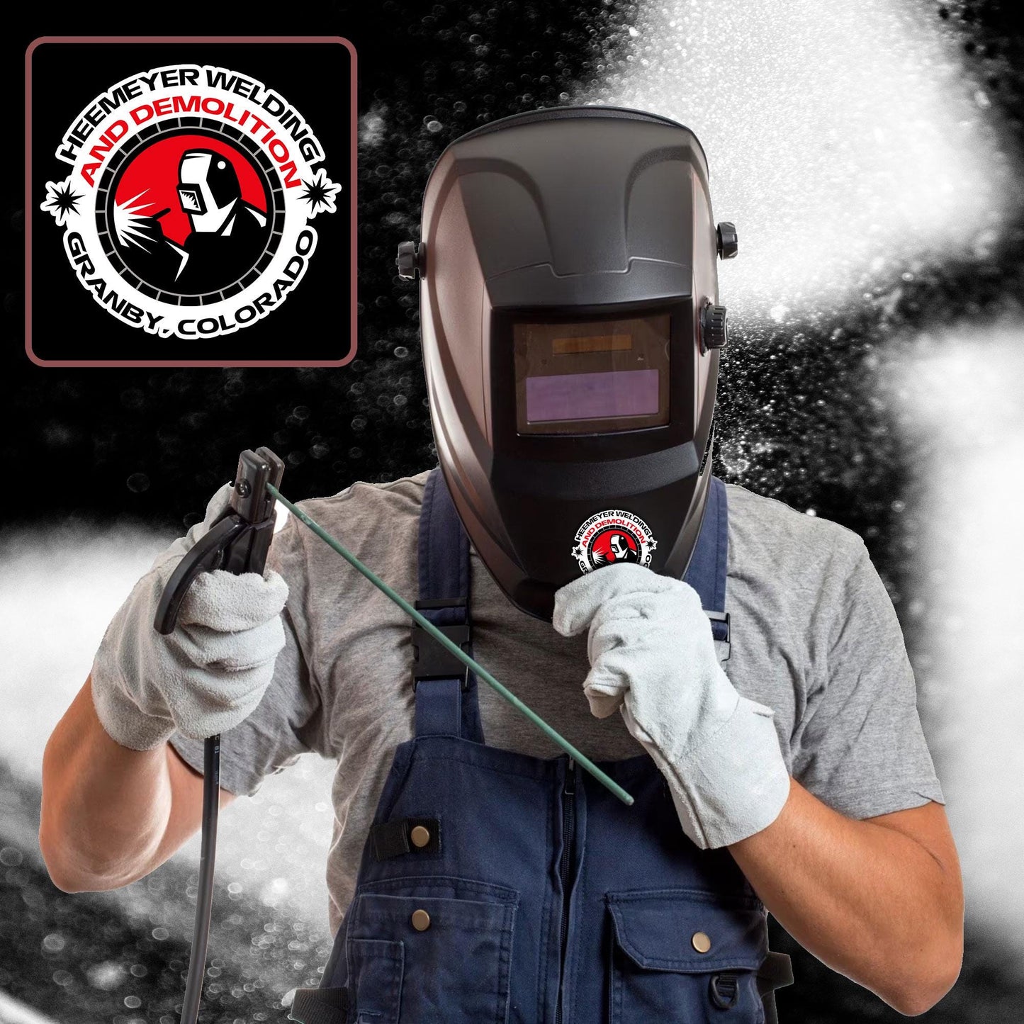 Heemeyer Welding Demolition Sticker: Weatherproof Vinyl Decal