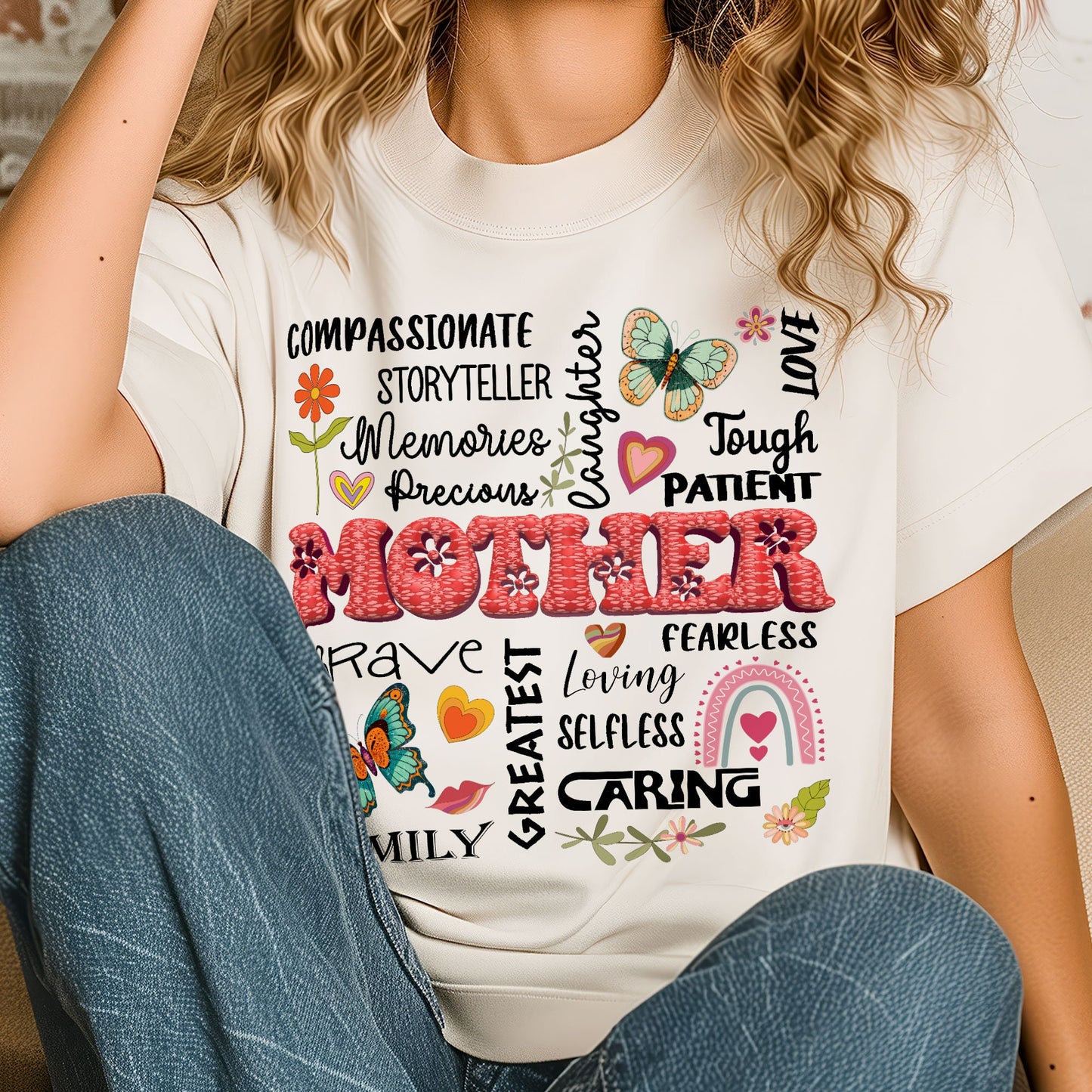 Retro Mom Quote PNG: 3D Mother's Day Sublimation (Digital Download)